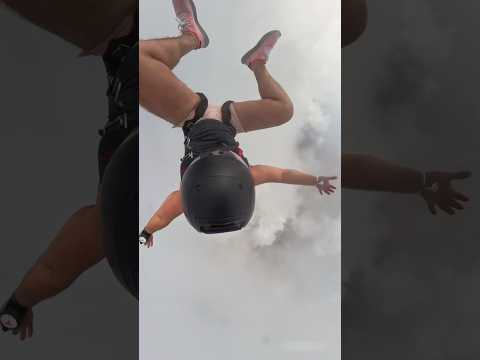 Please Avoid clouds while jumping from plane 👍