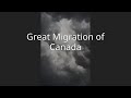 Great Migration and Its Impacts