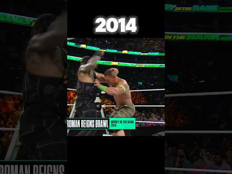 Roman Reigns vs John Cena 2014 vs 2021 🥵 #tranding #romanreigns #wwe #viralvideo  #shorts #shortfeed