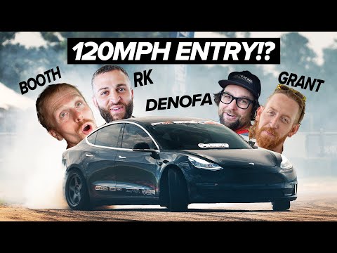 This Tesla’s First Time on a Real Track – It Went Crazy!