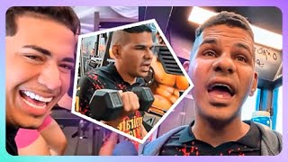 ZECA na academia da MANSÃO MAROMBA junto com ARTUR BRAZ