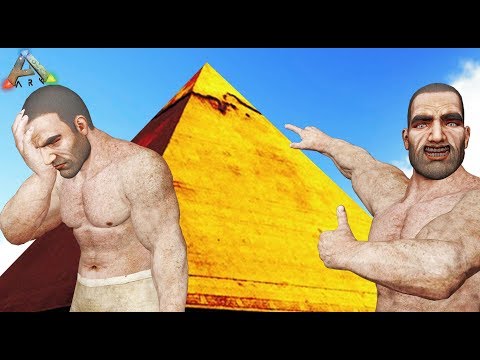 ARK - EMBOSCADA EPICA!! Y CONSTRUYO MI PROPIA *PIRÁMIDE*!! 😅🤭 - #7 REINOS ENFRENTADOS, 2 - Nexxuz