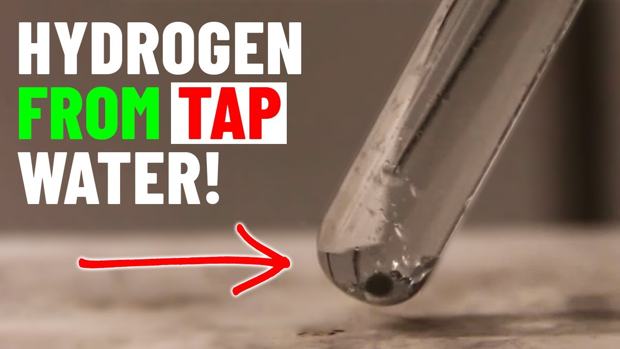 Scientists Discover The Newest And Simplest Way To Produce Hydrogen Out Of Water!!