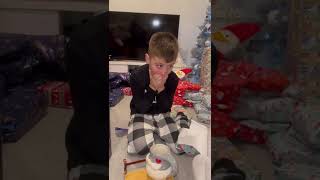 He cried so much when he realised what Santa bought him!