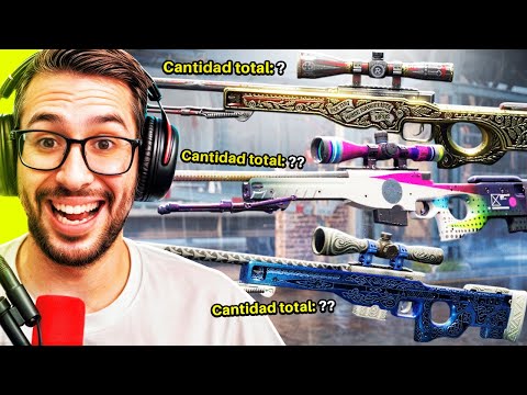 ¡ESTAS SON LAS SKINS MÁS ESCASAS DE AWP!