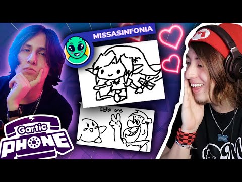 LOS DIBUJOS DE MISSA SON IMPRESIONANTES - GARTIC PHONE #2 - MR. PHILLIP