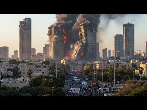 Serangan Rudal Iran Lumpuhkan Israel! Tel Aviv & Haifa Hancur