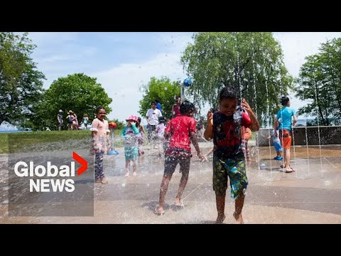 YouTube video thumbnail: How Ontario, Quebec are Coping With Dangerous Heat Dome