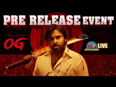 #OG Pre Release Event LIVE | Pawan Kalyan | Sujeeth | Thaman S | NTV ENT