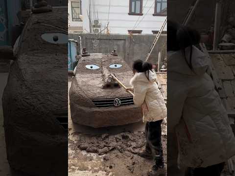 क्या ये मिट्टी का कार हैं 🤯!!!