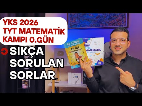 Sıkça Sorulan Sorular I YKS 2026 Mathman TYT Matematik Kampı I 0. Gün
