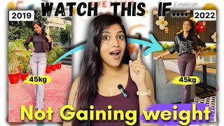 WHY You’re Not GAINING WEIGHT ? 💪 Queries Answered ✨ Mistakes Must AVOID