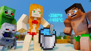 The minecraft life | Bucket Challenge | Minecraft animation