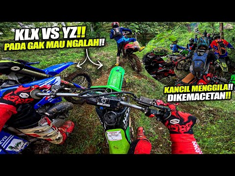 SENGGOLAN YZ VS KLX !! BARBAR NYALIP PULUHAN RIDER !! (Reog #2)