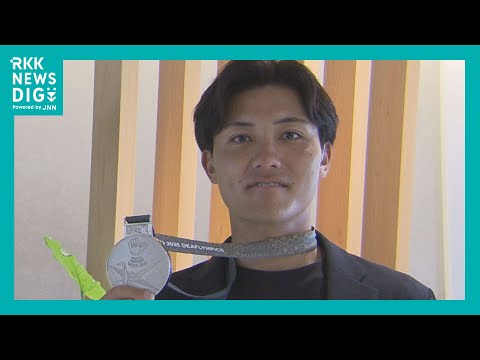 出社は銀メダルと共に デフサッカー中尾選手が職場に結果報告「仕事と両立がモットー」「世界2位のままでは終われない」