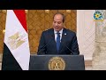 الرئيس السيسي : زيارة الرئيس علييف تعكس اهتمام البلدين بتعزيز علاقتهما الفترة المقبلة