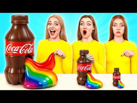 Big, Medium and Small Plate Challenge | Funny Situations by Multi DO Challenge