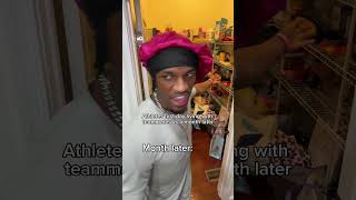 ATHLETES FIRST DAY LIVING WITH TEAMMATES VS A MONTH LATER