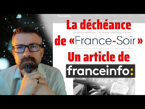 La déchéance de France-Soir racontée par France Info