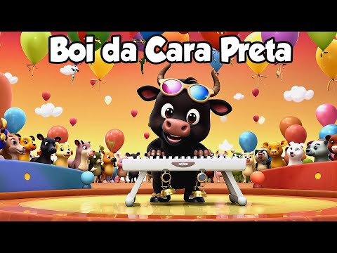 BOI DA CARA PRETA - Música Infantil Divertida Para Crianças