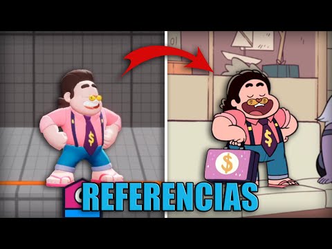 TODAS las REFERENCIAS de STEVEN UNIVERSE en multiversus