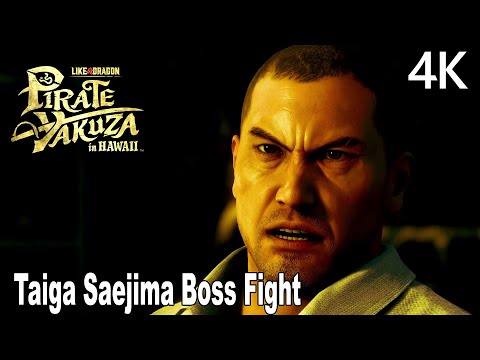 Taiga Saejima Boss Fight Like a Dragon Pirate Yakuza in Hawaii 4K