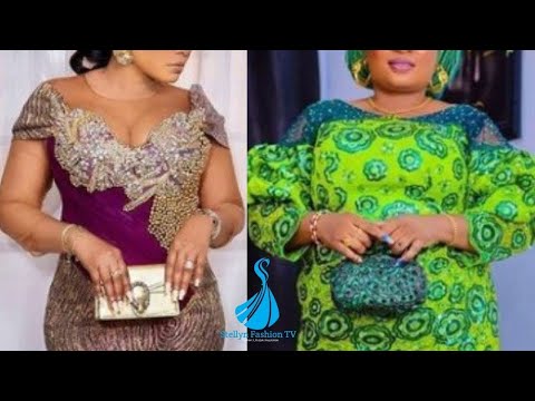 Best Ankara Dresses With Beautiful Designs | Bubu Ankara Kaftan Gown Styles | Adorable Lace Styles