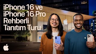 iPhone 16 ve iPhone 16 Pro Rehberli Tanıtım Turu | Apple