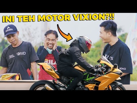 CHALLENGE BERHADIAH NEBAK HARGA MOTOR H2