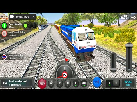 New Double Decker Train Game 2025 | Indian Train Simulator Game Android Gameplay | Train Wala Game