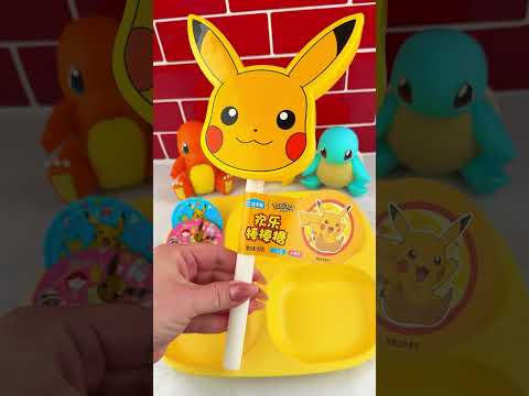 Packing School Lunch with POKEMON Candy Food Satisfying Video ASMR! #asmr 🍭🍬