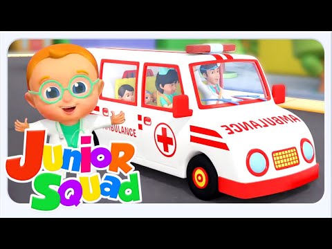 एम्बुलेंस का पहिया घूमे गोल, Wheels On The Ambulance, Johny Johny,  More Kids Song and Hindi Rhymes