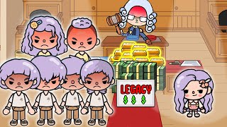 Poor Girl With Legacy Challenge | Toca Life Story | Toca Boca