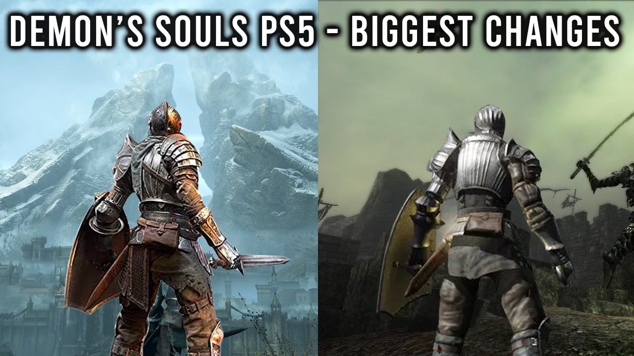 Demon-s souls ps5 - 5 biggest changes