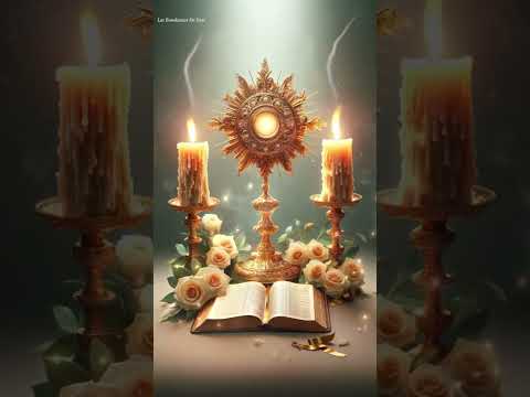 🙏🏻 5 MINUTOS DE ORACIÓN CON JESÚS SACRAMENTADO 💒 - Contempla la Dulzura de su Rostro 🙏💕