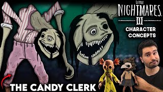 What Needs To Be In Little Nightmares 3 | The Candy Clerk | Character Concepts