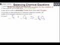 Balancing Chemical Equations Concepts