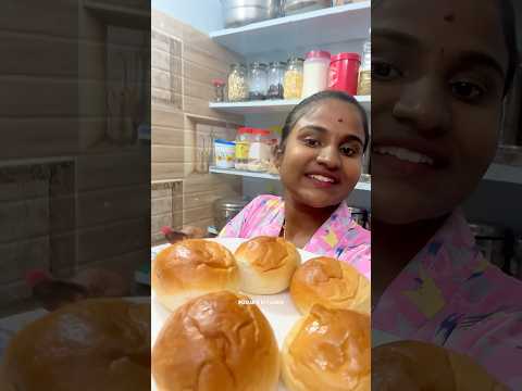 Madurai Butter Bun ❤️😋 | எவளோ திட்டு வாங்கிட்டு செஞ்சேன் தெரியுமா ‼️😭 #butterbun #shorts