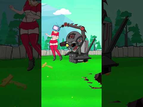 Zombies Skibidi Toilet Animation 36 - TV Women Need Help - PVZ 2 #pvz2 #animation