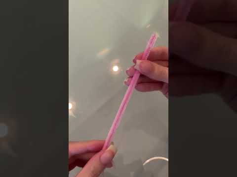 there's an axolotl on the pink, stairs 🎶🤍 #diy #tutorial #axolotl #pipecleanercrafts #trend #fy