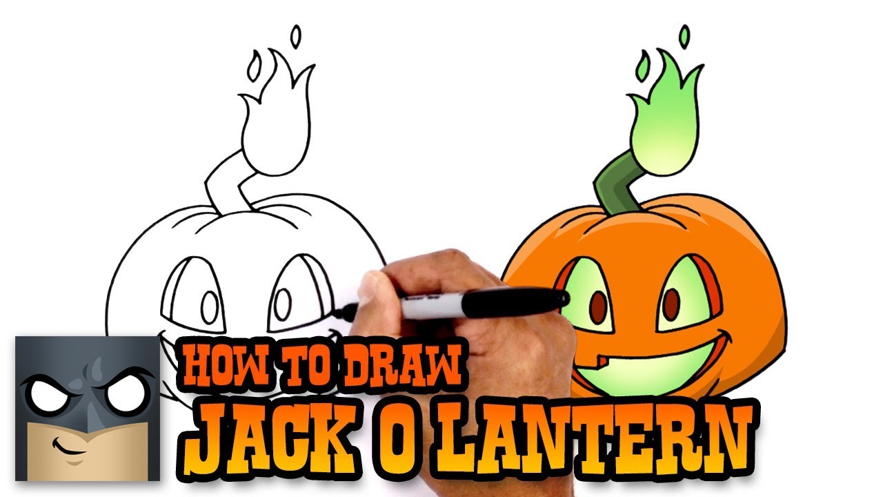 How to Draw Halloween Pumpkin - Plants vs Zombies