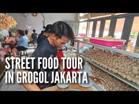 JAKARTA Street Food Tour in GROGOL Jakarta Barat