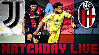 Juventus vs Bologna LIVE | The Top 4 Push! | Watchalong & Reactions | The Dive