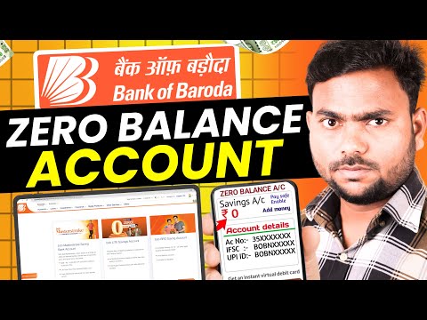 Bank of Baroda Online Account Opening 2025| BOB Zero Balance Account Opening Online | Bank of Baroda