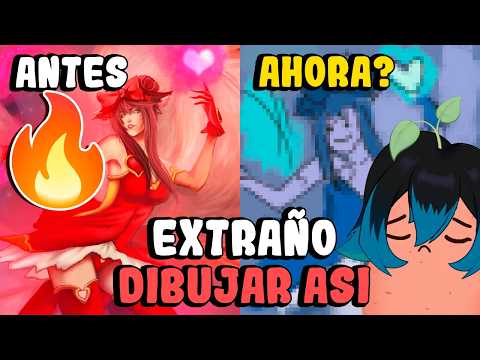 ¿Antes DIBUJABA MEJOR? 😭Volví a ver mis dibujos antiguos😬😩