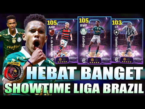 HEBAT BANGET! ESTÊVÃO 105 + ARRASCAETA 105 + SOARES 103 SHOWTIME LIGA BRAZIL BIKIN LAWAN MENGGIGIL!