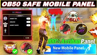 Panal For Mobile FF || Free fire hack New 🔥 FF Panel || free Fire panel Ob50 😈 FF Max Meta Data File