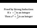 Strong Induction Proof Concepts
