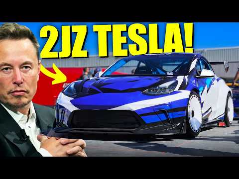 This HERO Put a SUPRA Engine in a Tesla!