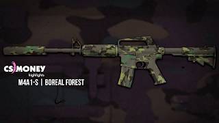 M4A1-S Boreal Forest Gameplay